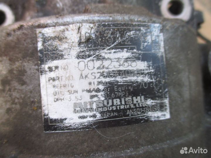 Компрессор кондиционера Mitsubishi Outlander XL 2