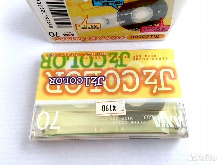 Кассета аудиокассета Axia (Fuji) J'z 1 70 - 2000 г