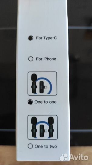 Петличный беспроводной микрофон