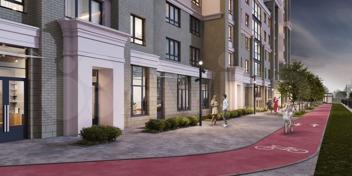 1-к. квартира, 53 м², 7/15 эт.