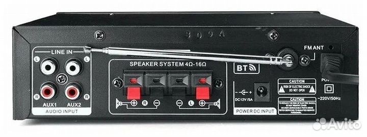 Аудио усилитель для колонок Ground BT-309A Bluetoo