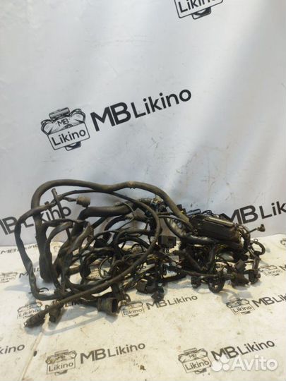 Проводка двигателя om642 Mercedes Ml W164