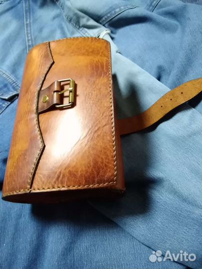 Кожаная обложка на книгу