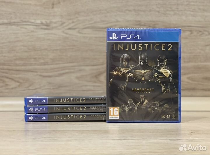 Injustice 2 Legendary Edition PS4 (новый)
