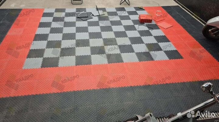Модульный пол для гаража купить