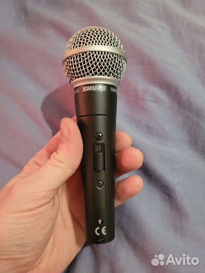 Shure SM58 с выключателем