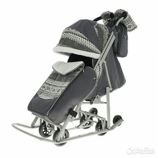 Санки-коляска Скандинавия