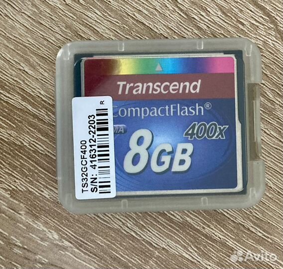 Transcend Compact Flash 8Gb x400