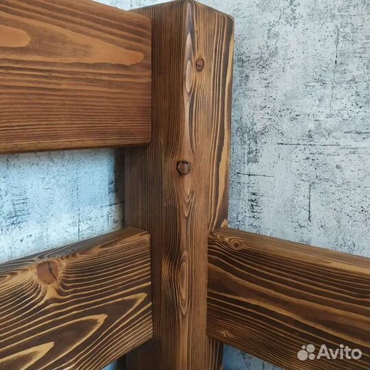 Кровать детская / подростковая из бруса