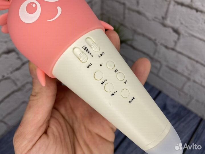 Караоке микрофон детский