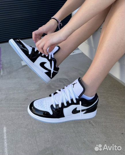 Кроссовки Nike Air Jordan 1 Low SE concord (40-45)