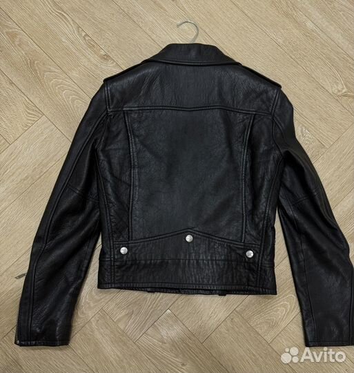 Saint Laurent Кожаная куртка