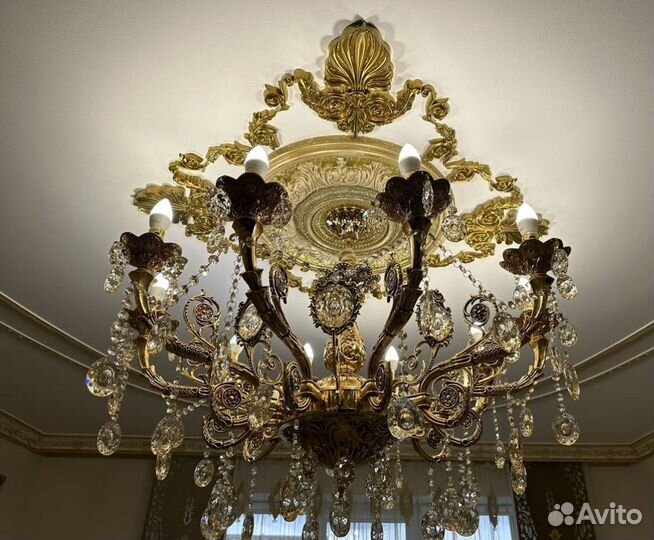 Люстра хрустальная