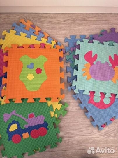 Детский коврик пазл