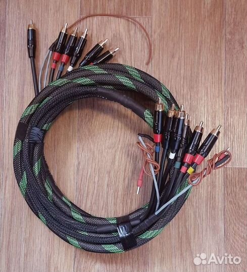 Межблочный кабель 6RCA-6RCA