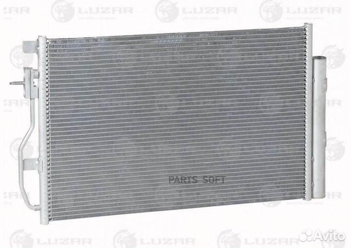 Luzar lrac-0595 Радиатор кондиц. для а/м Chevrolet