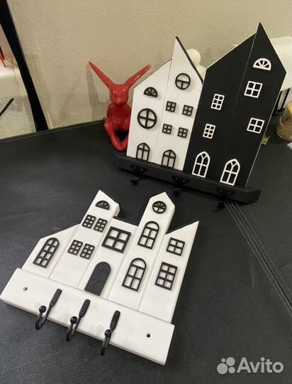 Ключница деревянная новая