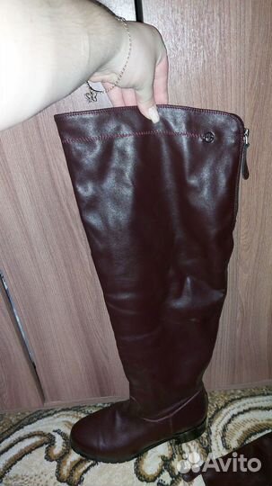 Сапоги ботфорты женские 38 39 новые