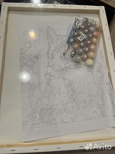 Картина по номерам новая 40х50