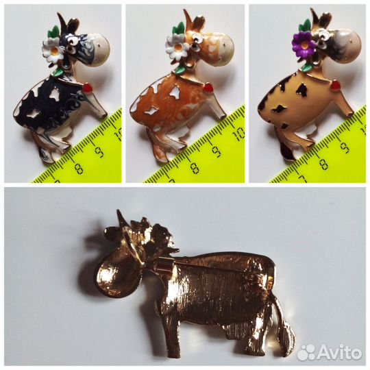 Брошь/можно носить как подвеску