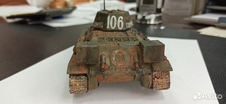 Сборная модель танка Т-34-76 Звезда. 1/35