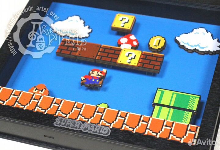 Игровая диорама snes 