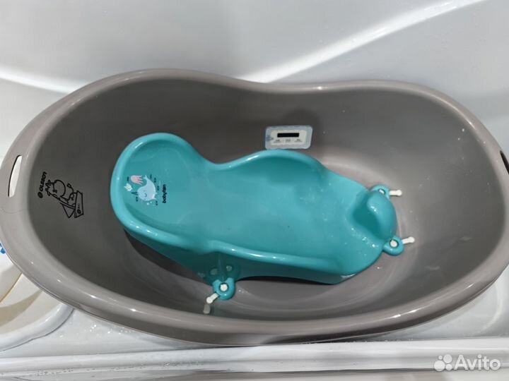 Детская ванночка с горкой