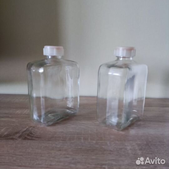 Бутылка 1 литр набор из 2 шт