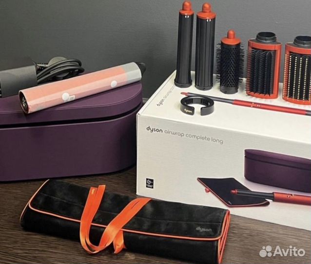 Стайлер Dyson Long Topaz Red