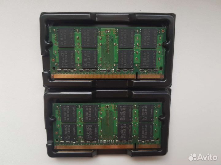 Samsung Ddr2 2*2Гб sodimm
