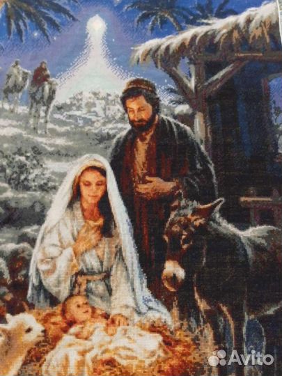 Картина,вышитая крестом