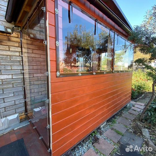 Мягкие окна для веранды