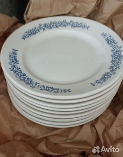 Тарелки СССР стаканы/ стопки гранёные