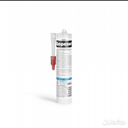 Затирка герметик Церезит белый