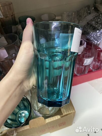 Стаканы IKEA бокалы прозрачные