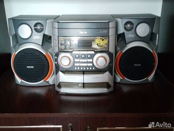 Музыкальный центр philips бу