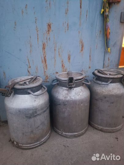 Фляга алюминиевая бу 40л