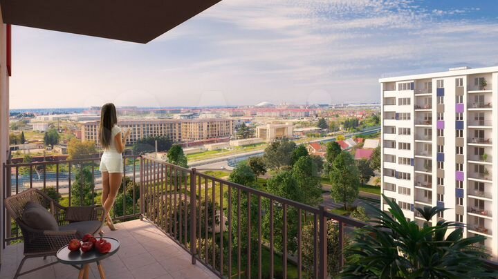 2-к. квартира, 68,2 м², 1/12 эт.