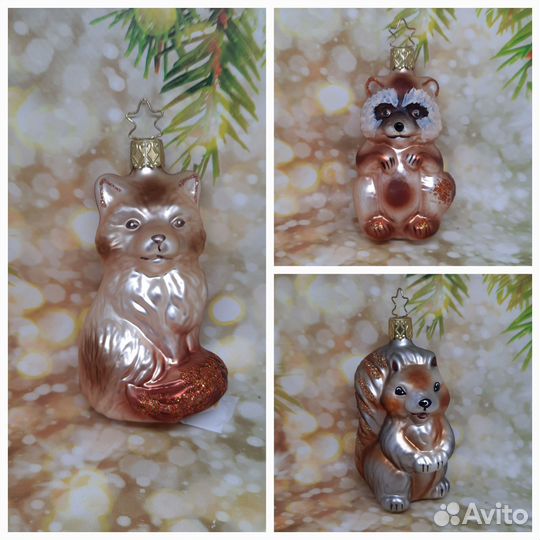 Елочные игрушки Inge Glas