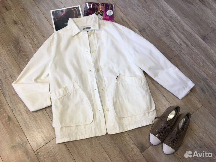 Летнее пальто/ куртка Moschino винтаж