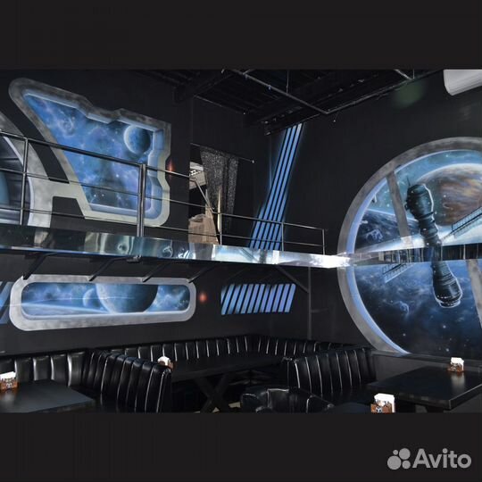 Роспись стен, барельеф, картины на заказ