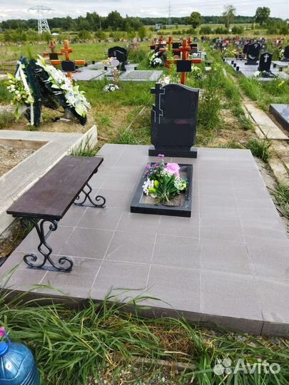 Памятники, надгробия. Монтаж под ключ