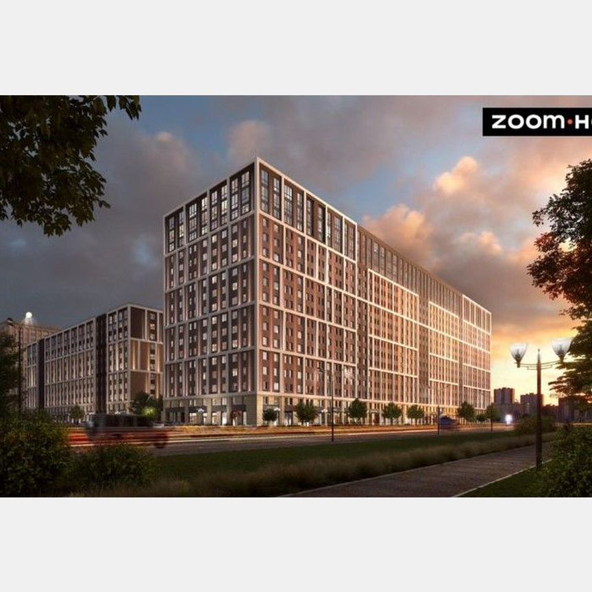 Апартаменты-студия, 23,5 м², 16/17 эт.
