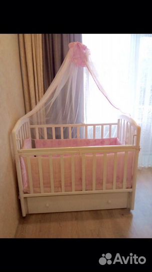 Бортики комплект постельный и балдахин