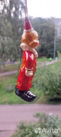 Ёлочная игрушка клоун