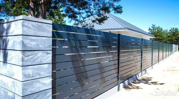 Забор Ранчо горизонтальный