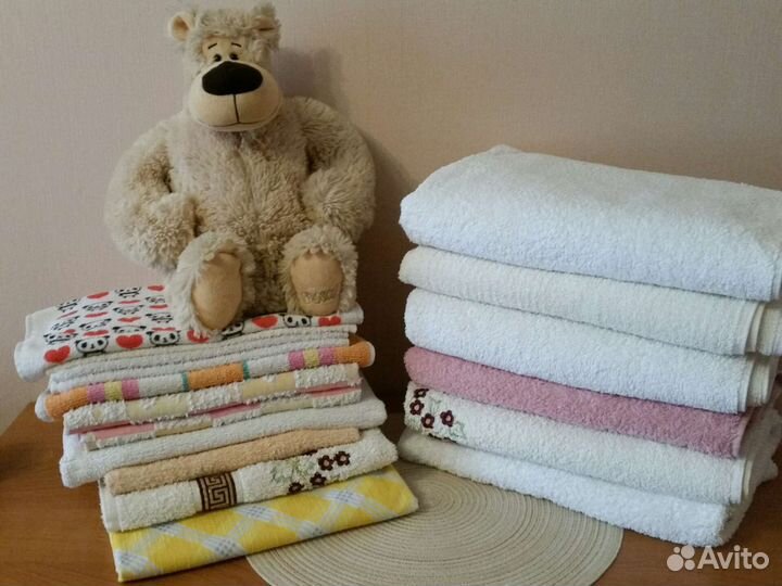 Махровые полотенца скатерть