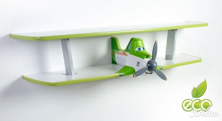 Полочка самолёт двухъярусная