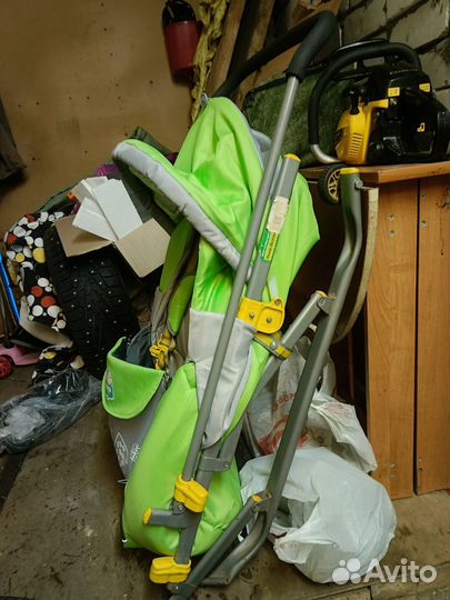 Детские санки коляска ника