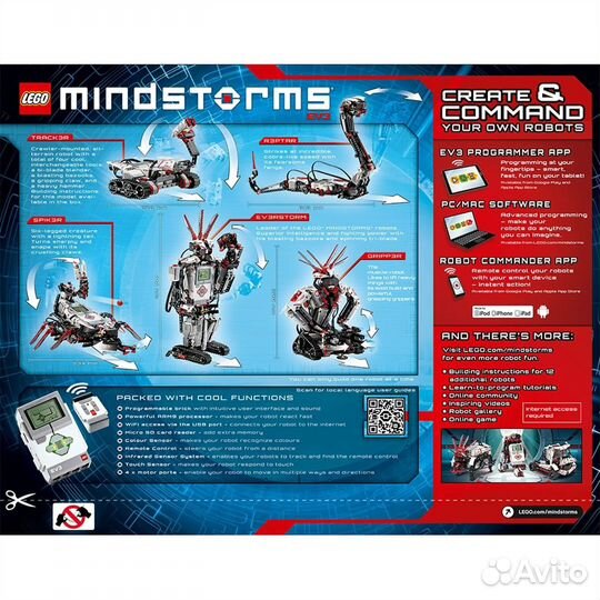 Конструктор lego Mindstorms EV3 31313